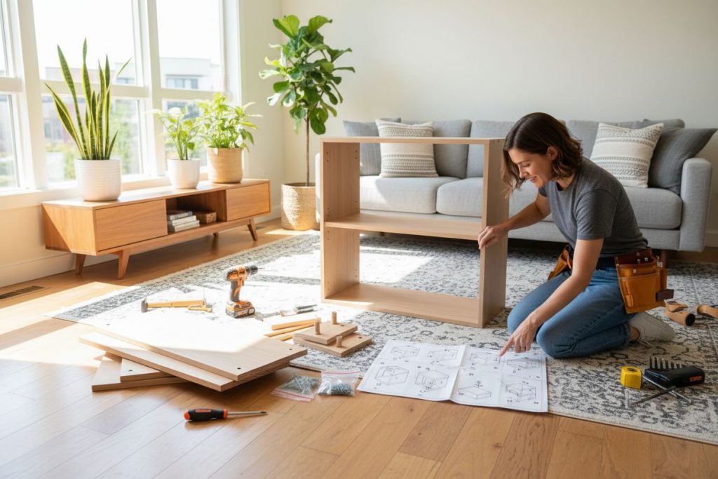 Comment se faire aider pour monter ses meubles en kit