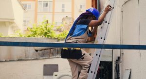 Maintenance échelle aluminium : inspection, contrôle annuel et entretien sur chantier
